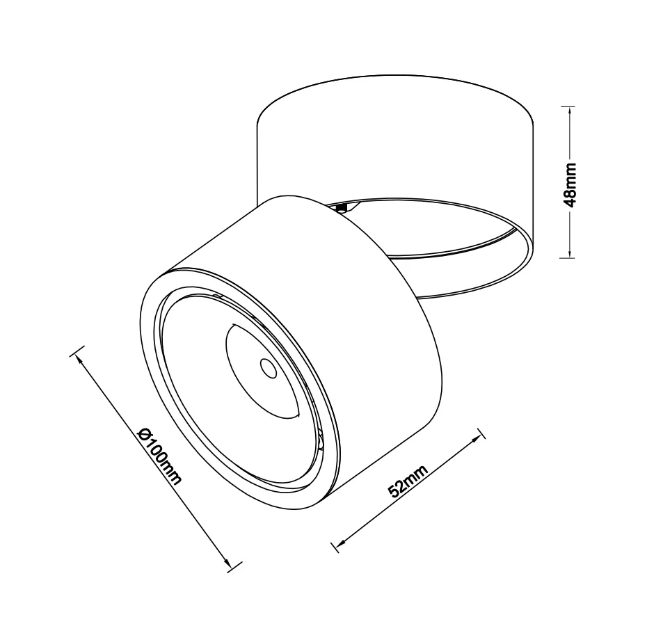 COSTA 12W CCT SWITCH WH