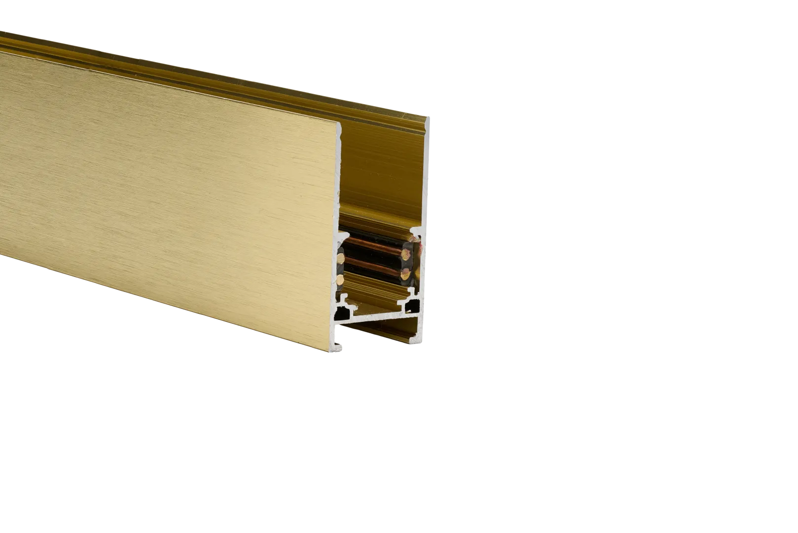 ALFA TRACK MAGNETIC52 3m + 2x END CAP ANODISED GOLD