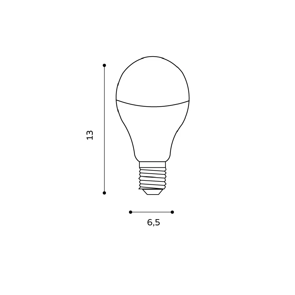 AZZARDO SMART LED 11W E27 RGB WH