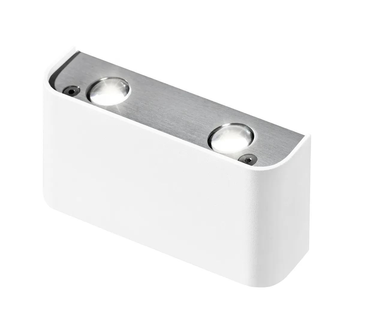 GINNO 2 WH/ALU KINKIET