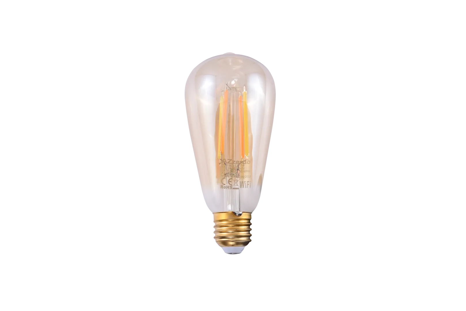 LED SMART E27 7W CCT DIMM AMBER GLASS