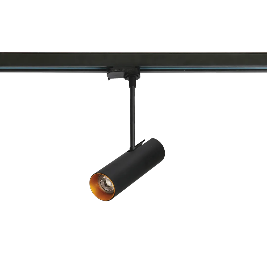 LENS TRACK 3LINE GU10 BK/GO