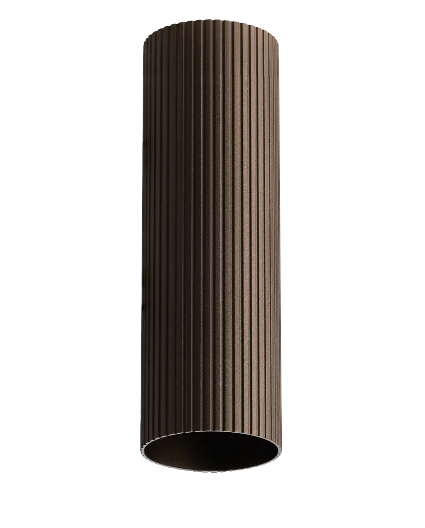 LUCAS RIBBED TUBE 50 ANODISED BRONZE