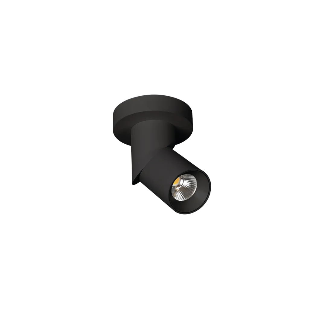 SANTOS EXPOSED ROUND LED BK