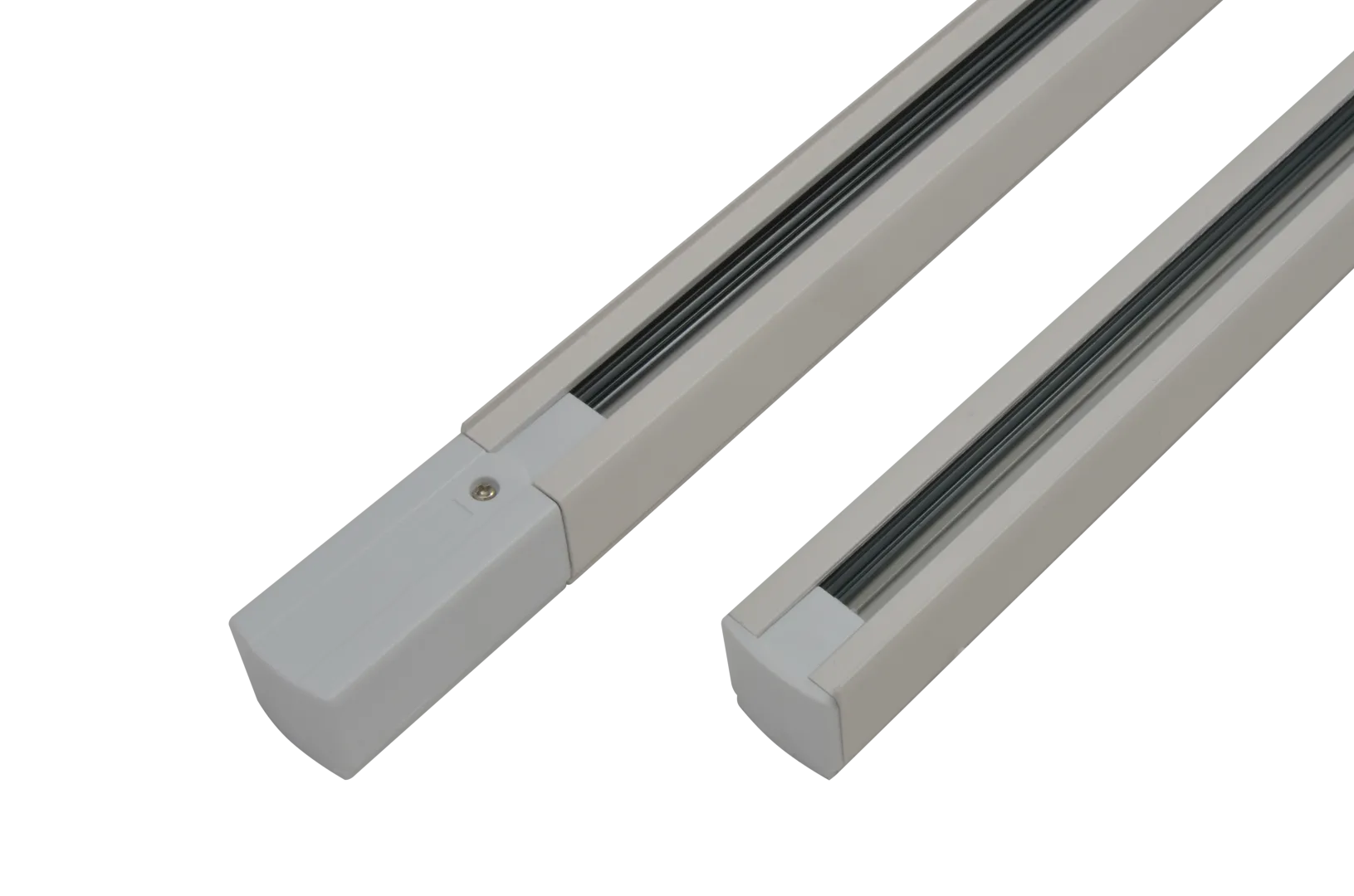 TRACK 3LINE SET 2m + END POWER + END CAP WH