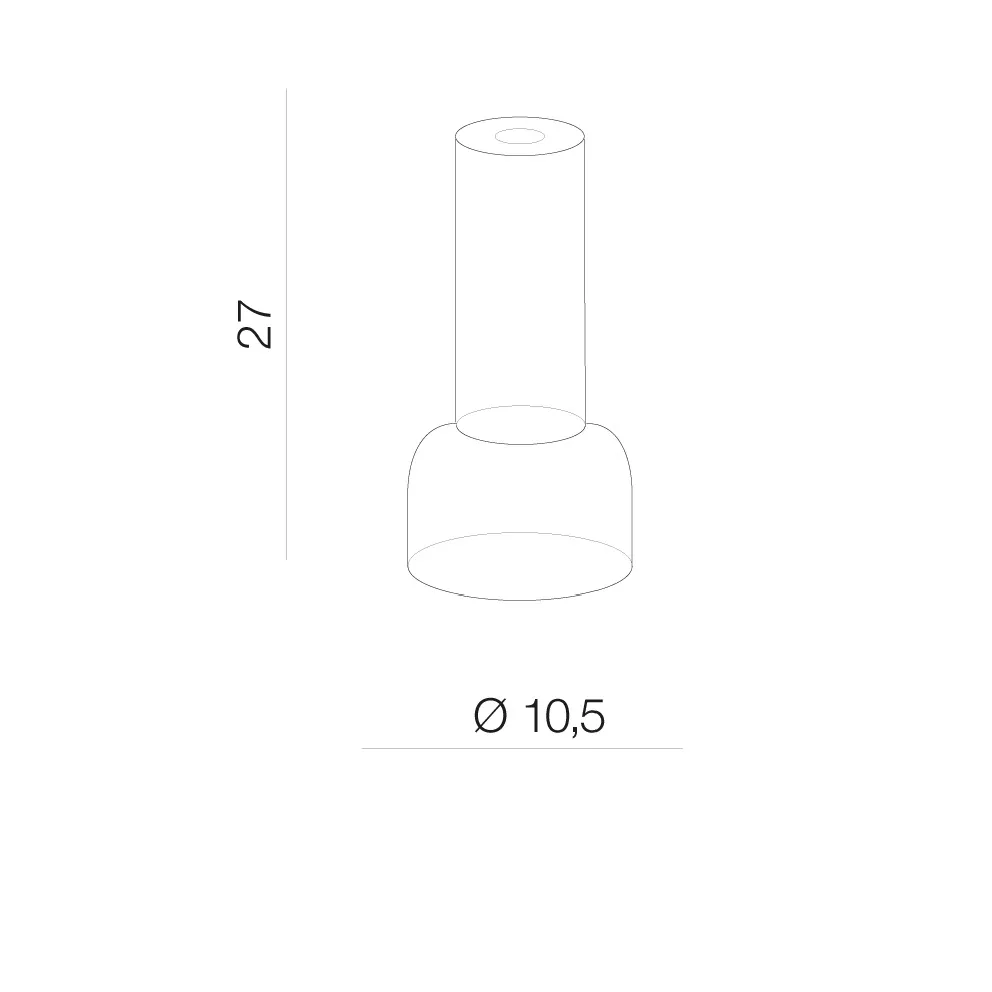 ZIKO GU10 GLASS (CLEAR)